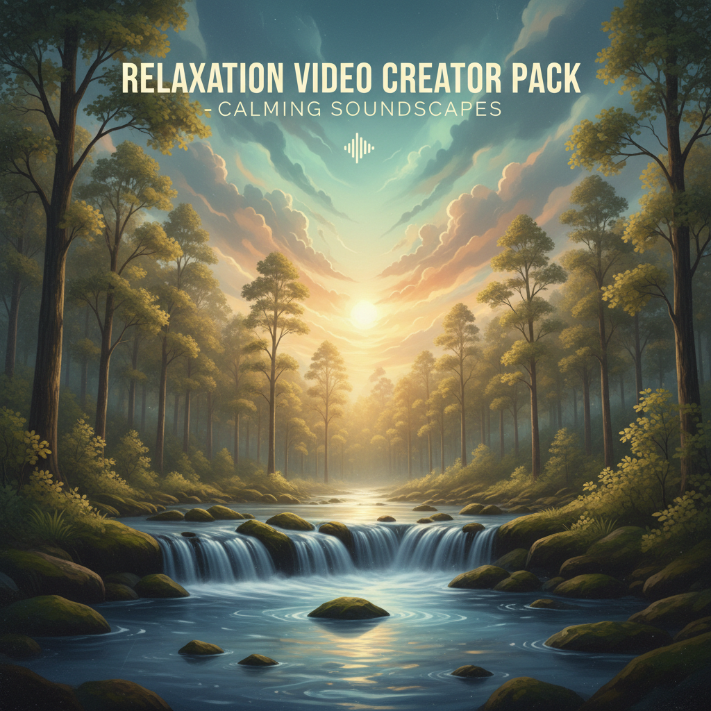 Relaxation Video Creator Pack Medium Pack (7 ambient tracks)