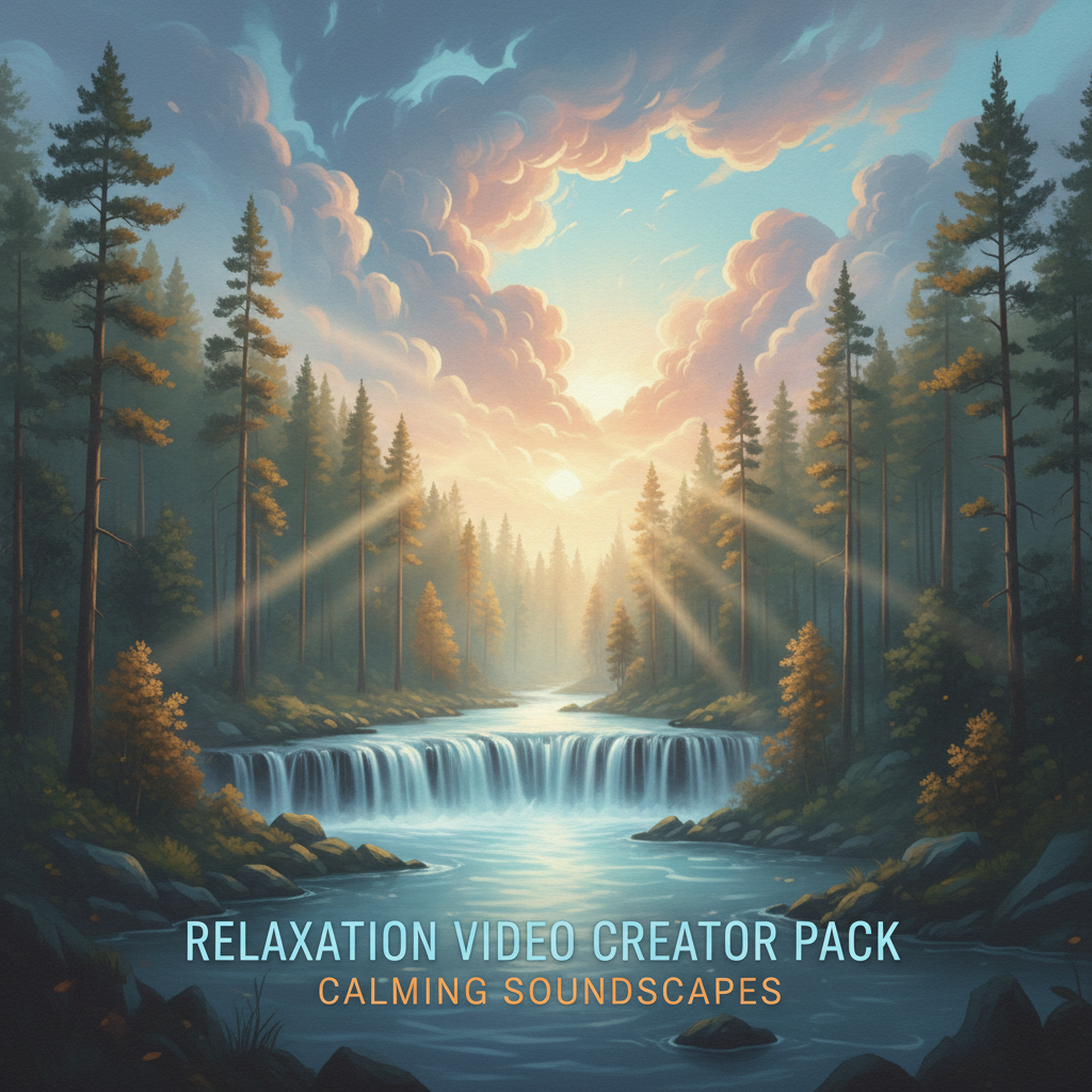 Relaxation Video Creator Pack Standard Pack (7 ambient tracks)