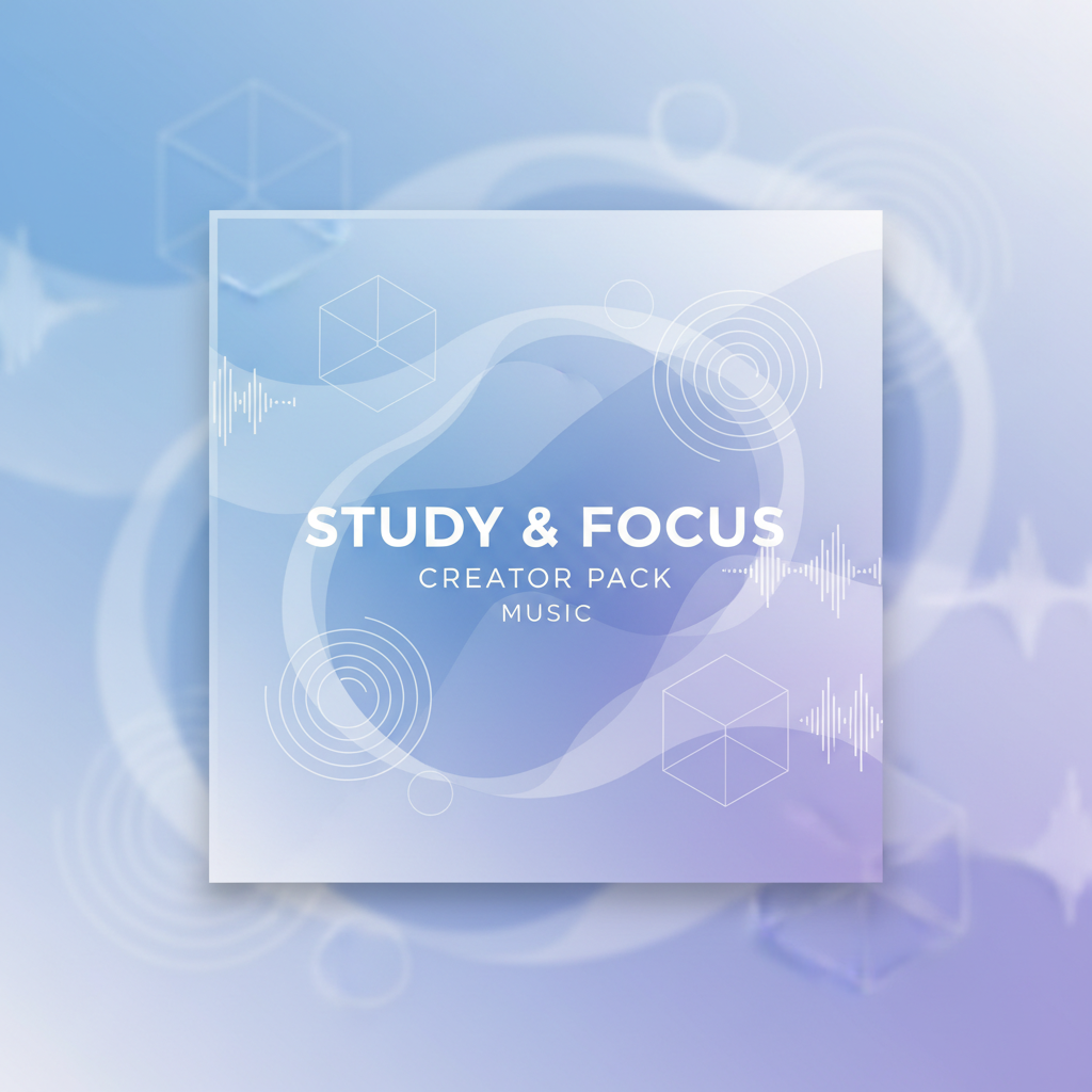 Study & Focus Creator Pack Standard Pack (7 Focus tracks)