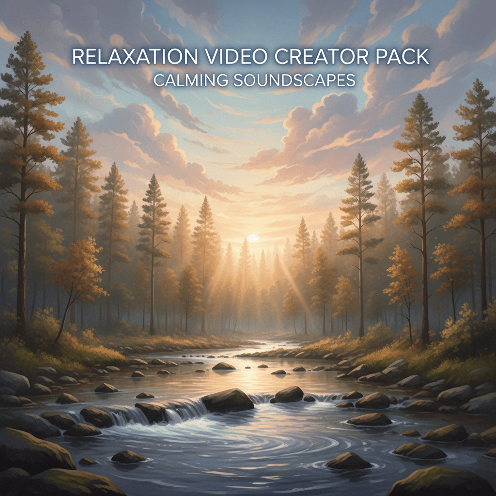 Relaxation Video Creator Pack Standard Pack (7 ambient tracks) - shop_name Relaxation Video Creator Pack Standard Pack (7 ambient tracks)